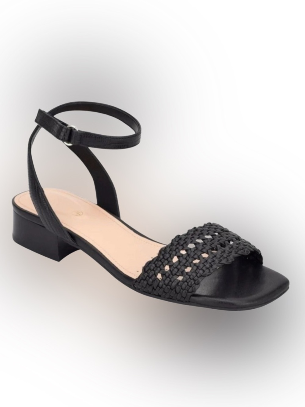 NEW Evolve Ingrid2 Crisscross Ankle Strap Cushioned Block Heel Sandals Shoes 8 W